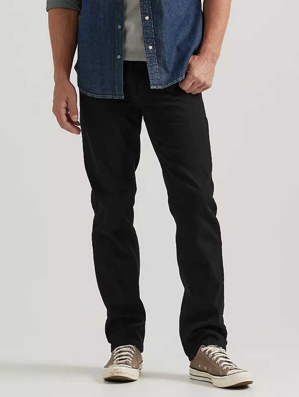 New With Tags Legendary Gold Regular Fit Heavyweight Size 36x32 Black Jeans